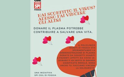 Aiutaci ad aiutare, dona il plasma!