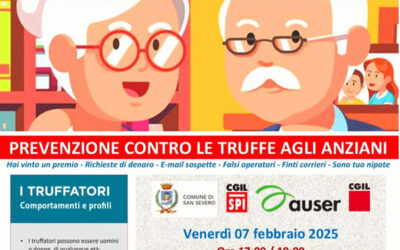 Spi Cgil Foggia in campo per prevenire le truffe agli anziani